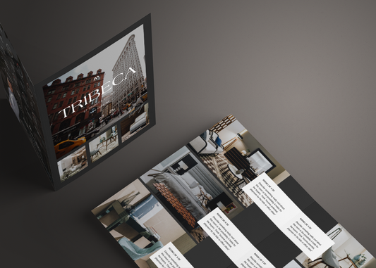 "The Tribeca" Tabloid Brochure