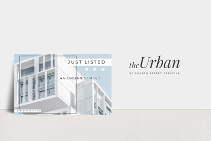 "The Urban" Postcard Flyer