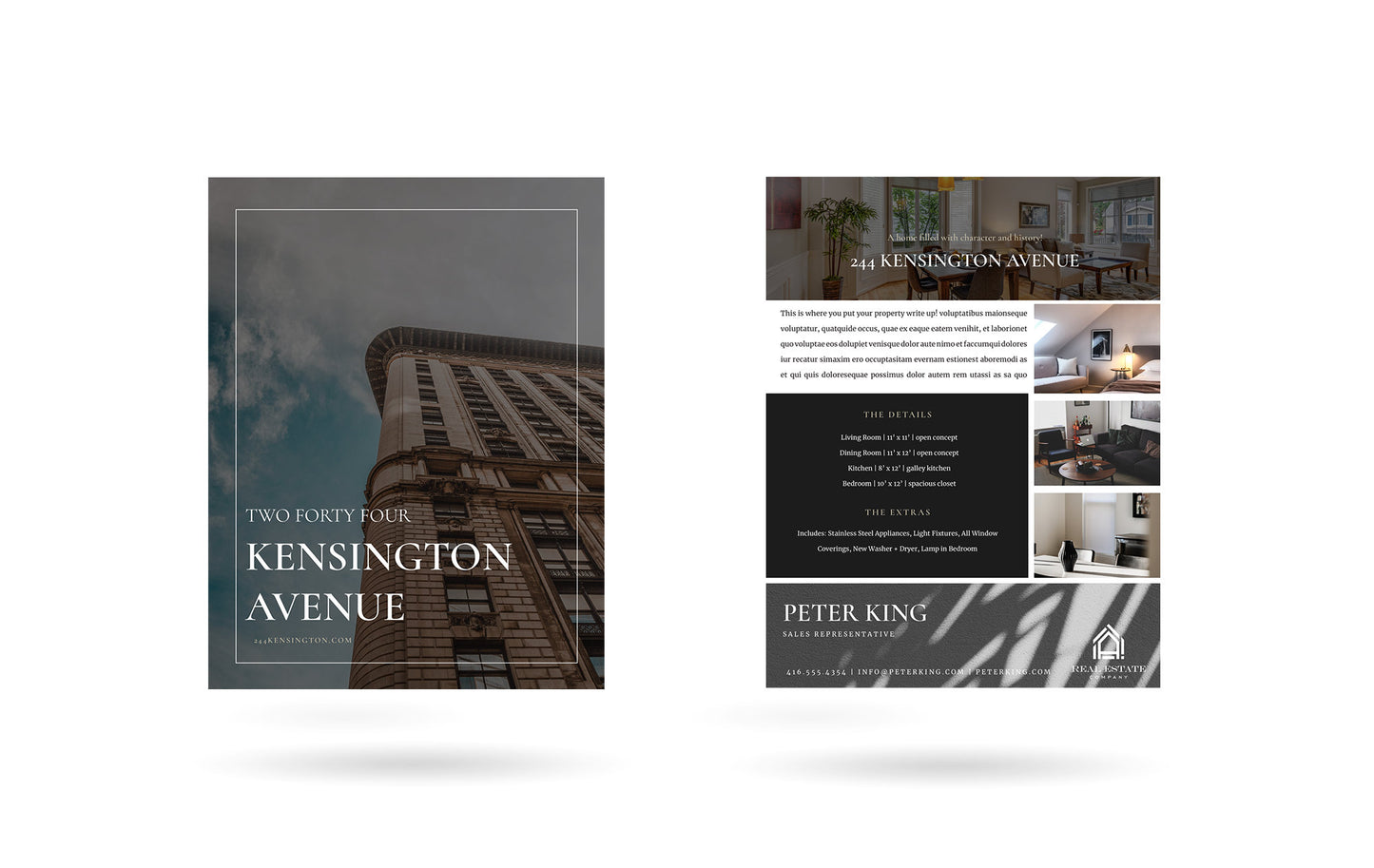 "The Kensington" Marketing Bundle | Fourth Street Creative